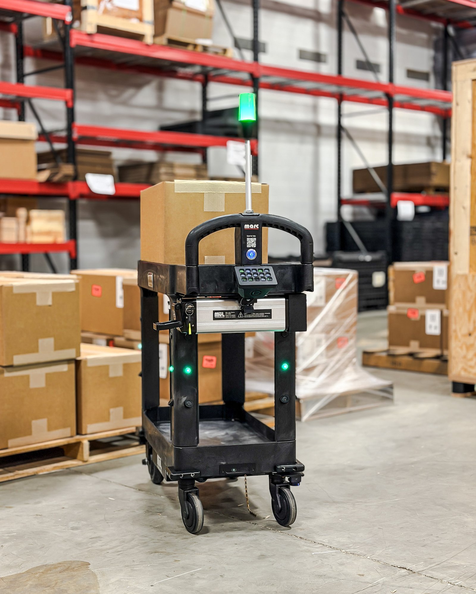 MARC loaded in warehouse