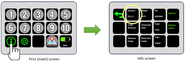 info button image circle