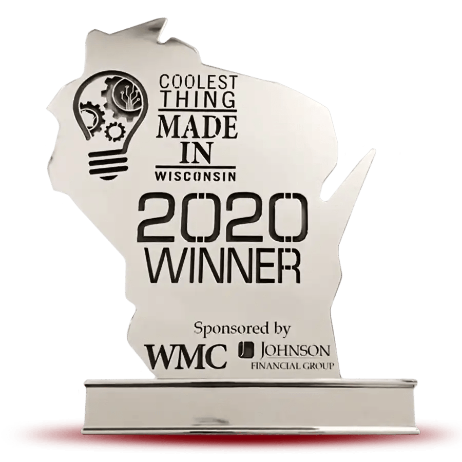 Coolest thing made in Wisconsin 2020 winner award