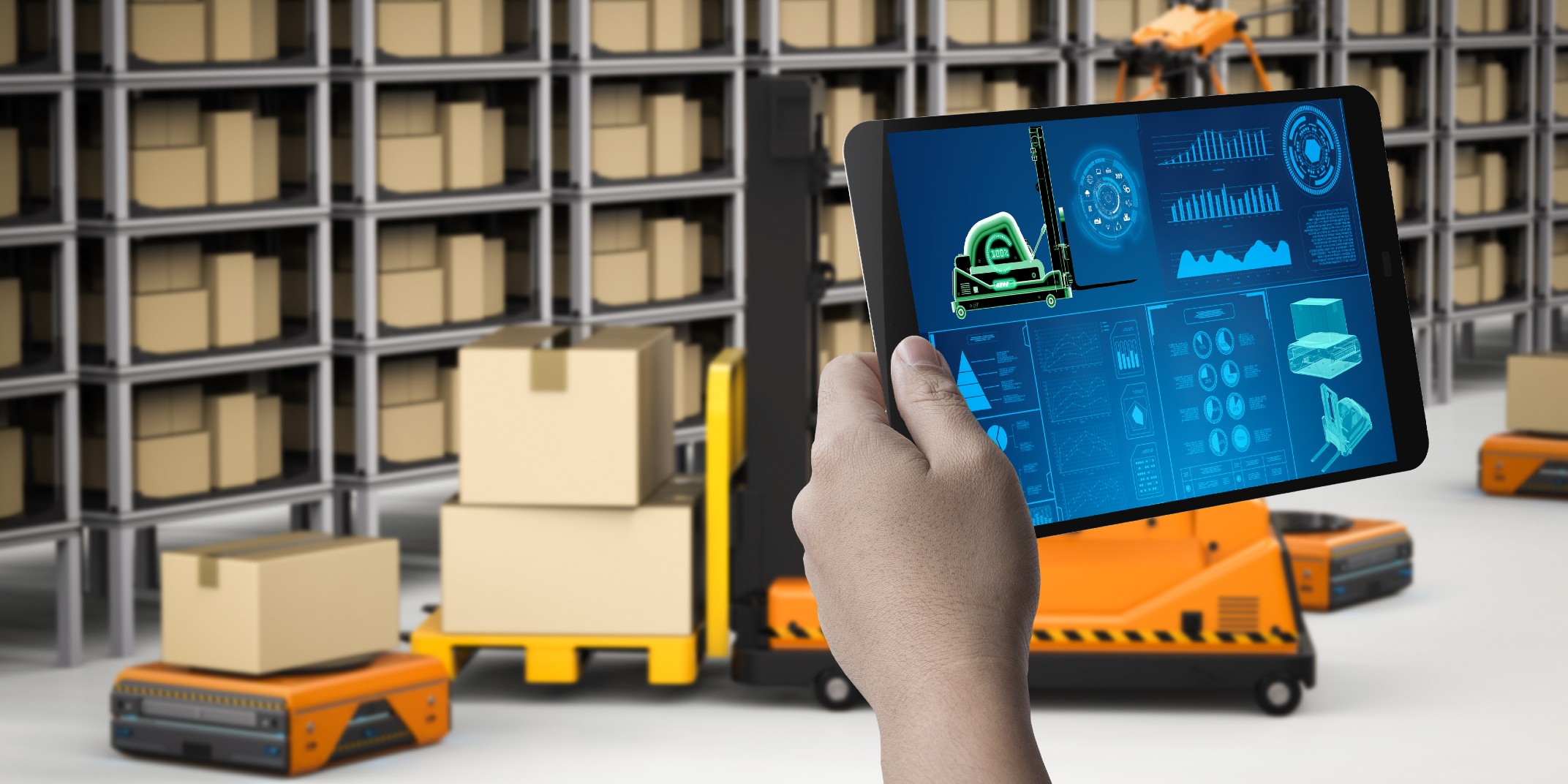 autonomous-carts-with-ipad-warehouse-efficiency