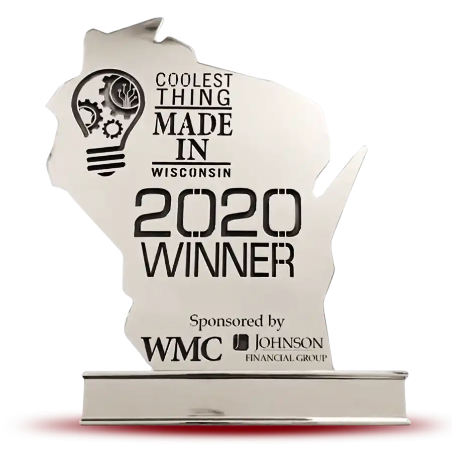 Coolest thing made in Wisconsin 2020 winner award